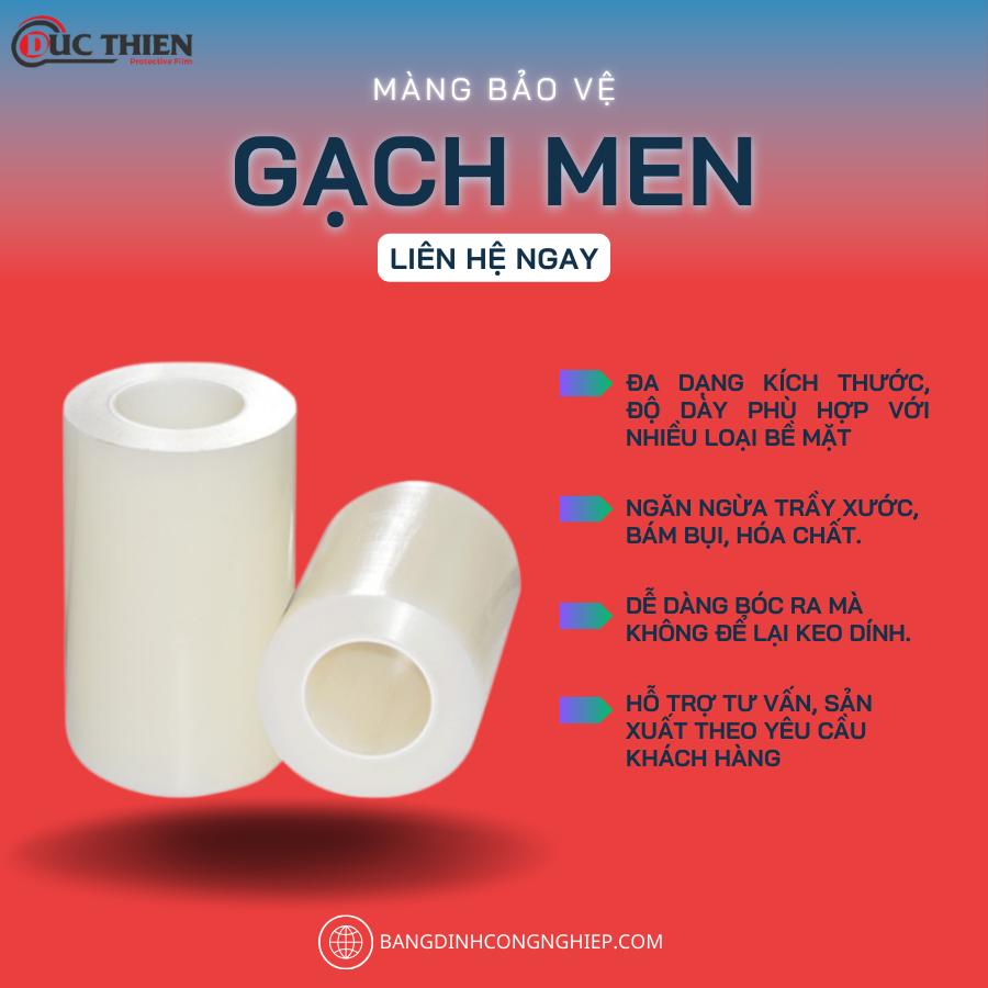 Màng dán bảo vệ bề mặt gạch men